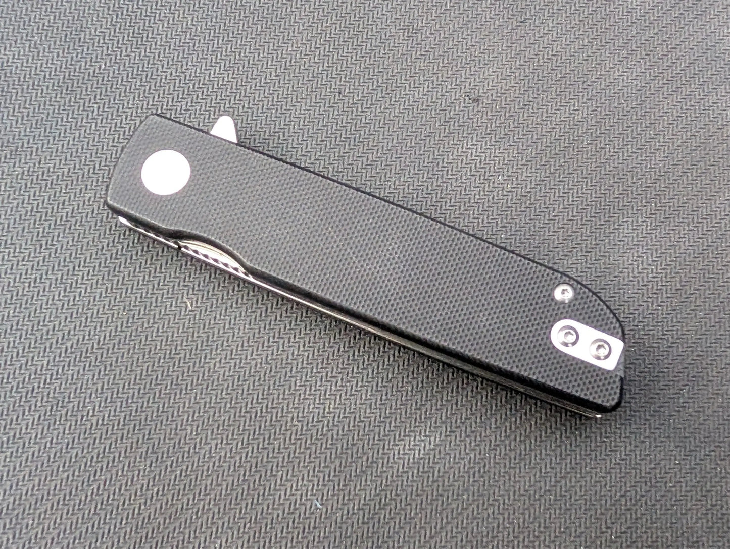 KIRITO - G10 NOIR/ D2 - Couteau EDC pliant Flipper/ linerlock - MUGEN KNIVES