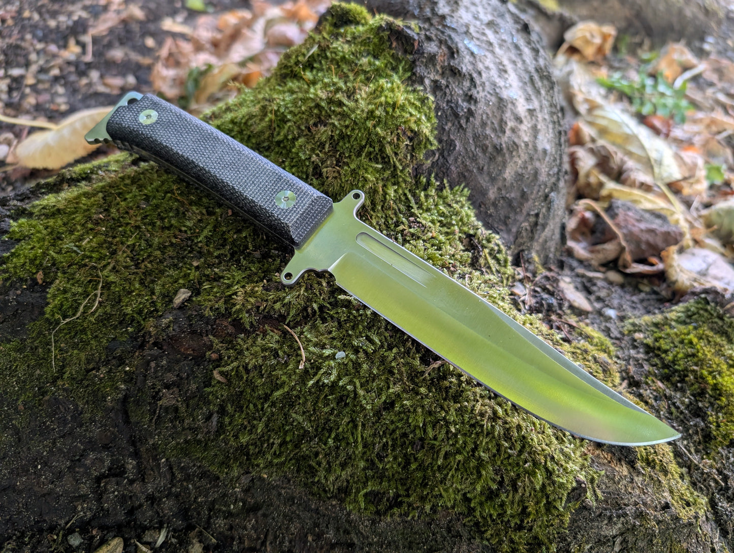 KORO - MICARTA NOIR / 14C28N - Couteau fixe MUGEN KNIVES