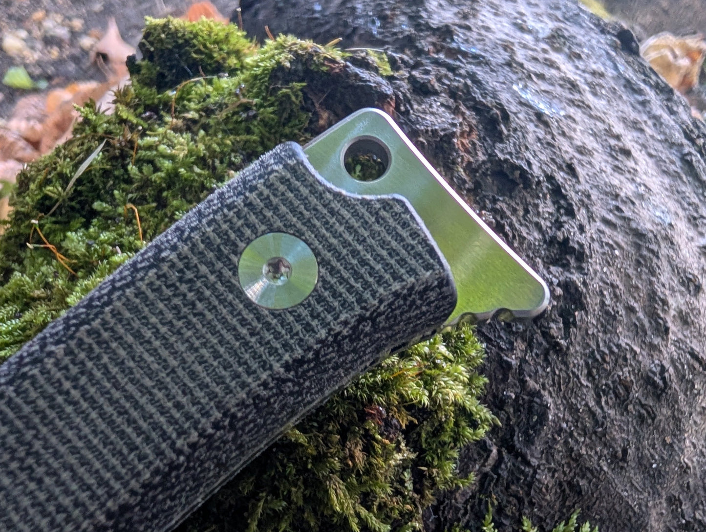 KORO - MICARTA NOIR / 14C28N - Couteau fixe MUGEN KNIVES