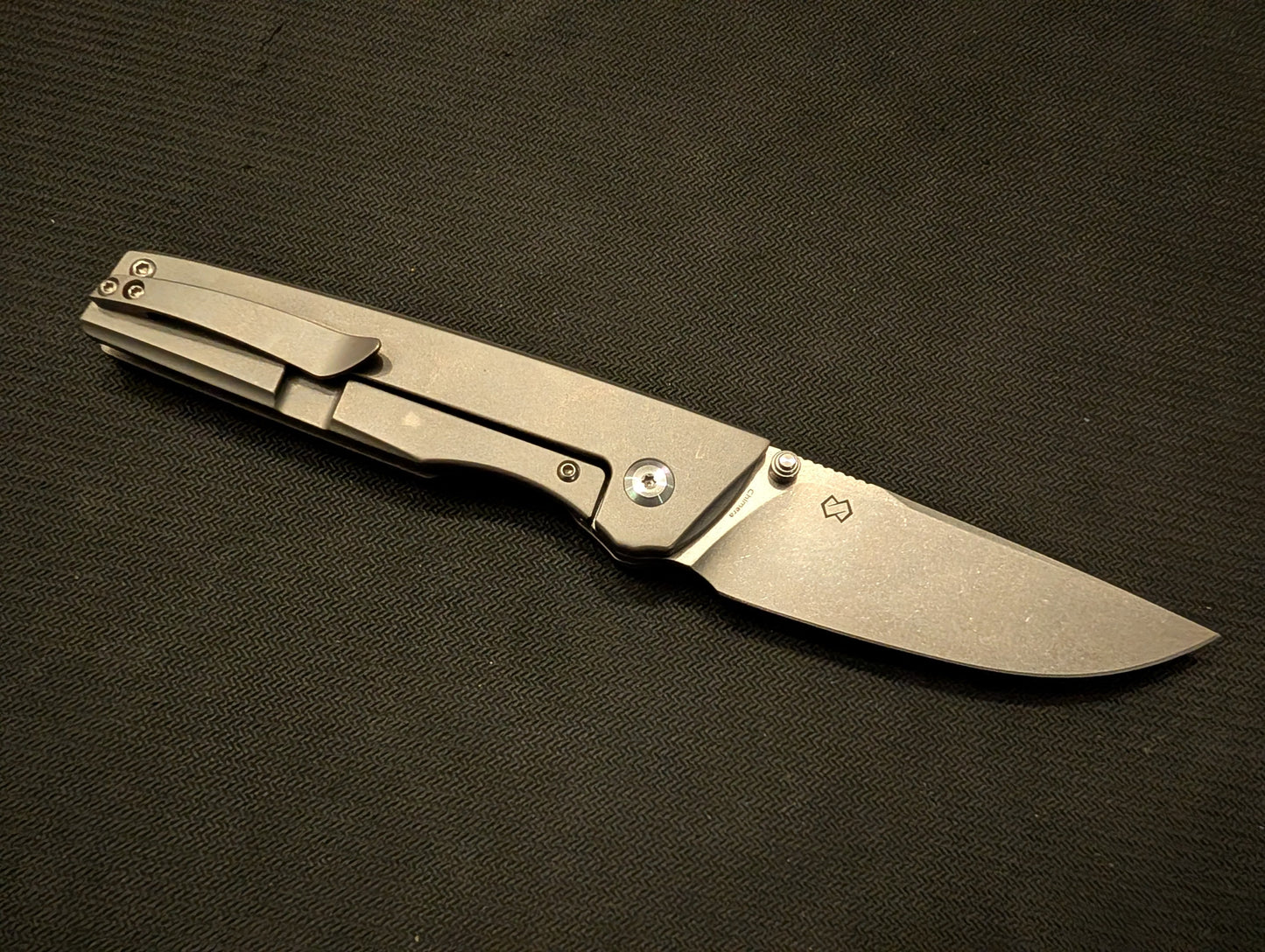 KANSEPT CHIMERA Couteau EDC CPM S35VN TITANE Framelock MUGEN KNIVES