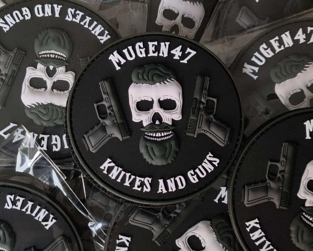 Patch velcro PVC MUGEN47 - MUGEN KNIVES