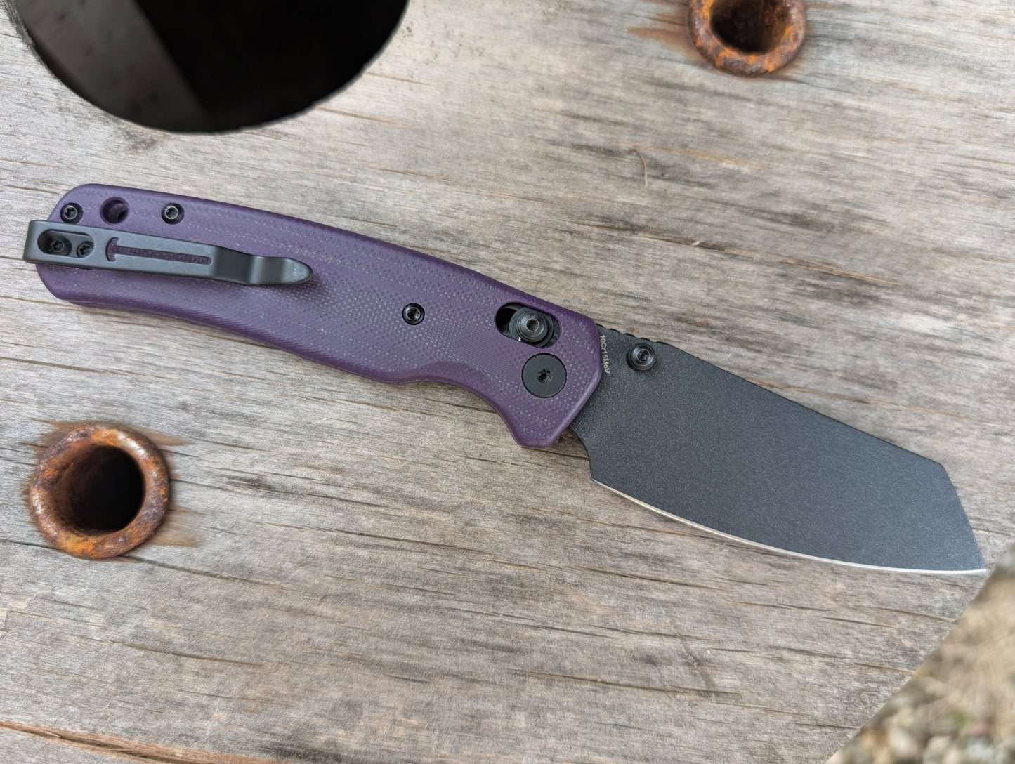 BESTECHMAN CICADA'S WING 10Cr15MoV G10 Crossbar Lock MUGEN KNIVES