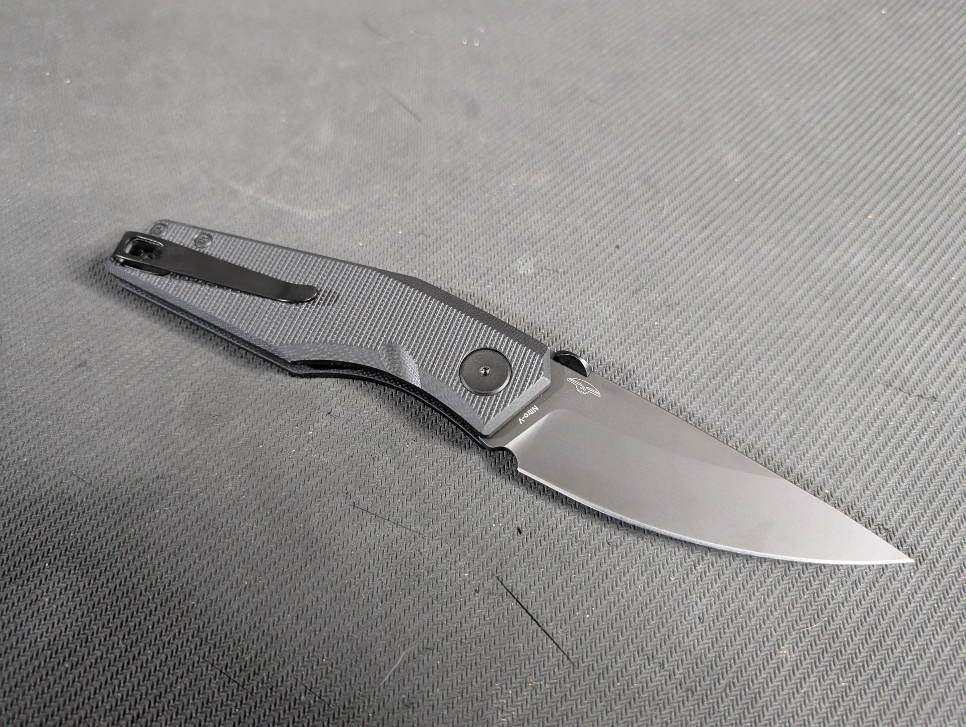 REAL STEEL SPECTRUM Couteau EDC NITRO-V G10 Buttonlock MUGEN KNIVES