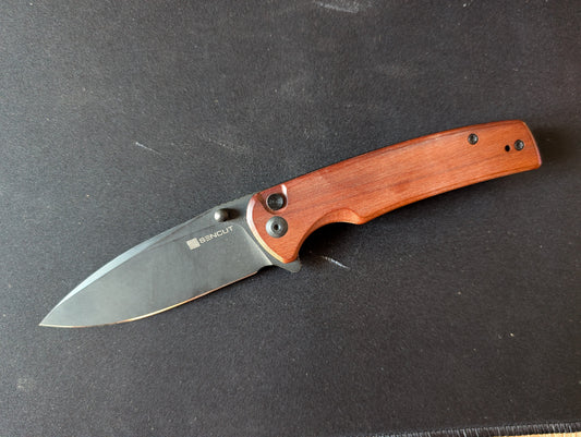 SENCUT SACHSE Couteau EDC 9Cr18MoV Cuibourtia Linerlock MUGEN KNIVES