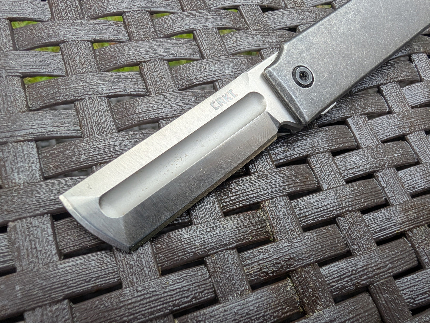 CRKT MINIMALIX Couteau EDC 12C27 ACIER INOX Framelock MUGEN KNIVES