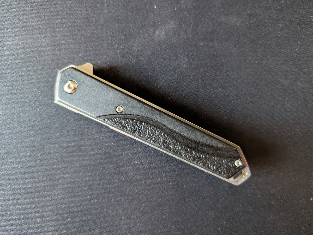 BOKER MAGNUM JAPANESE IRIS Couteau EDC 440C Aluminiul Linerlock MUGEN KNIVES