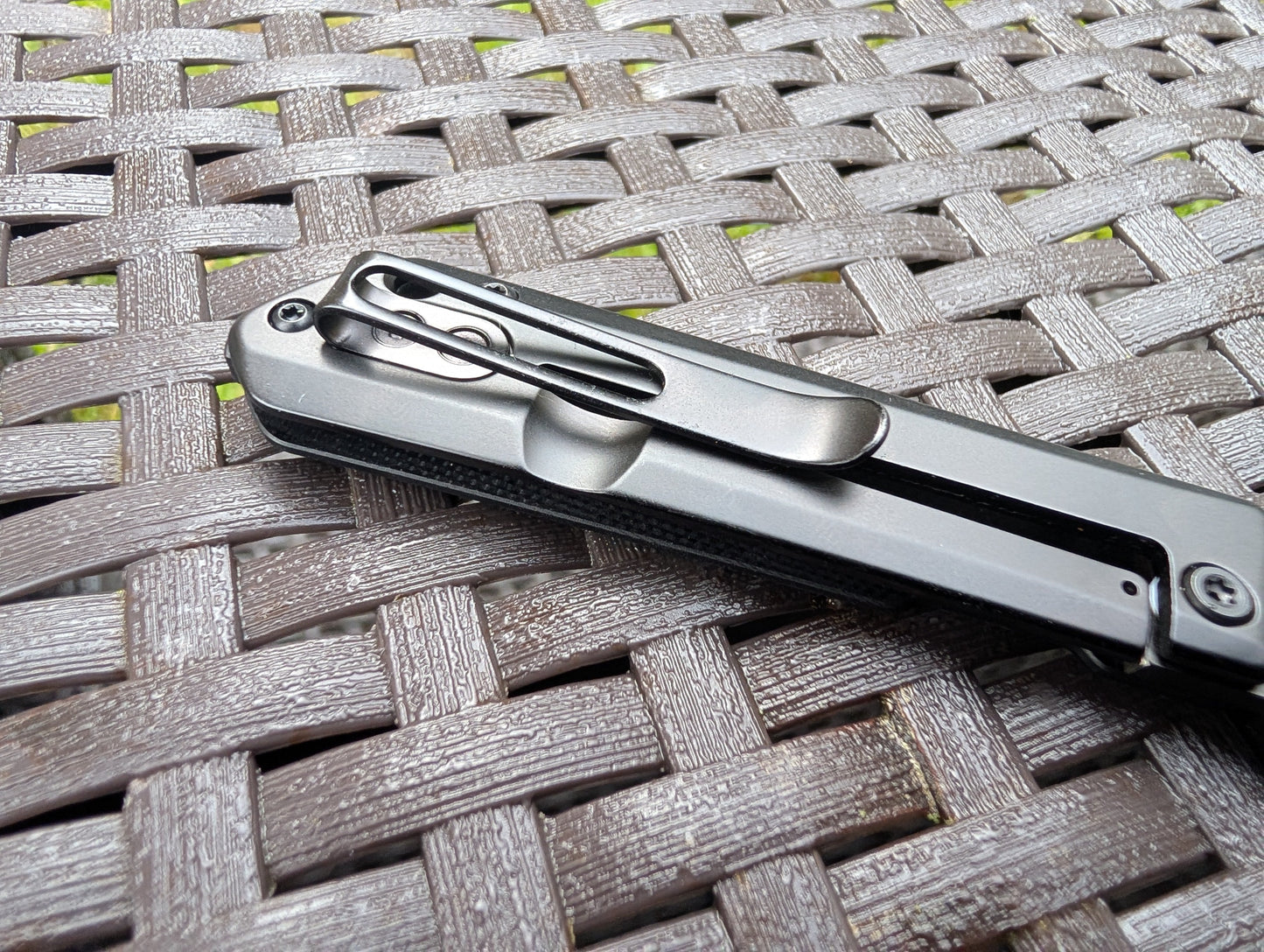 CRKT STRAIGHT Couteau EDC D2 G10 Framelock MUGEN KNIVES