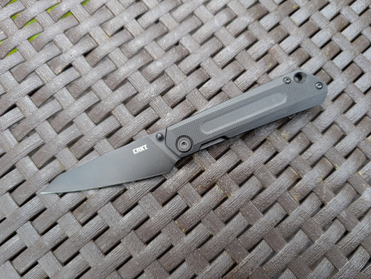CRKT STRAIGHT Couteau EDC D2 G10 Framelock MUGEN KNIVES