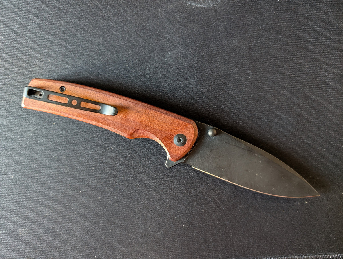 SENCUT SACHSE Couteau EDC 9Cr18MoV Cuibourtia Linerlock MUGEN KNIVES