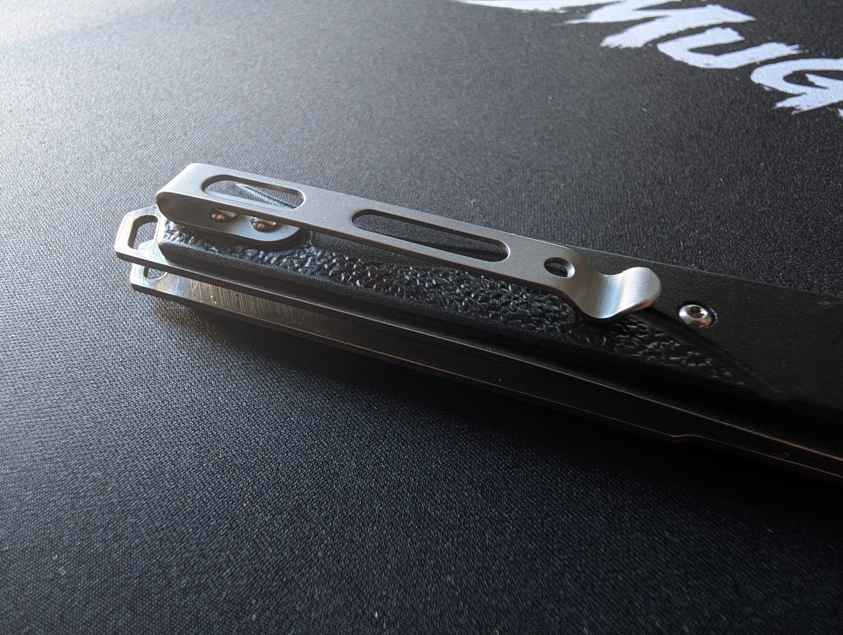 BOKER MAGNUM JAPANESE IRIS Couteau EDC 440C Aluminiul Linerlock MUGEN KNIVES